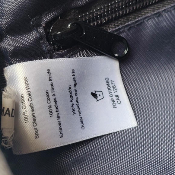 Kavu Womens Rope Bag Pack Sling Women's Beige Pink Blue Canvas Geo Pattern - Picture 4 of 7